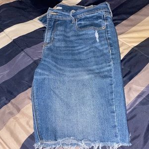 Women Old Navy Jean Bermuda Shorts